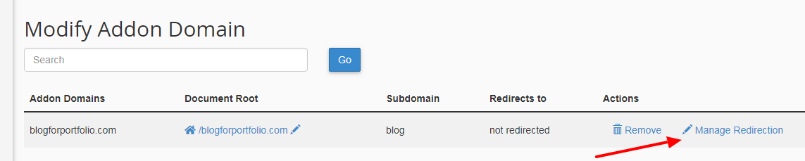 How to Add, Remove and Redirect an Addon Domain Using cPanel