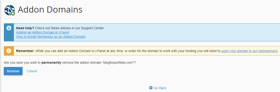 How to Add, Remove and Redirect an Addon Domain Using cPanel