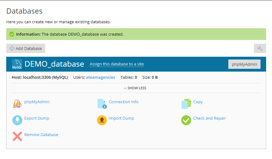 How to Manage Databases With Plesk Panel