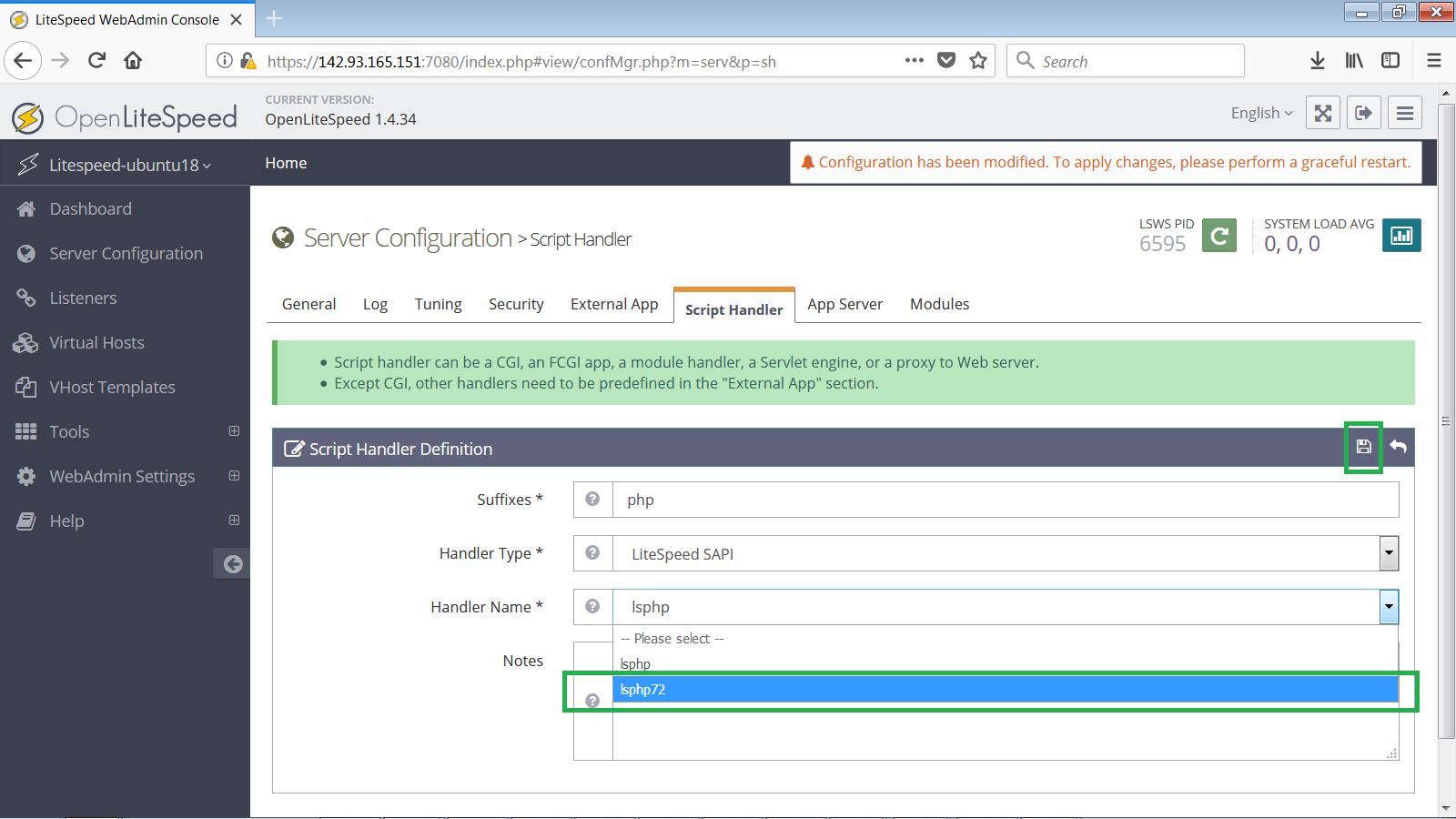 How to Prepare/Configure OpenLiteSpeed for CMS or Application Installation