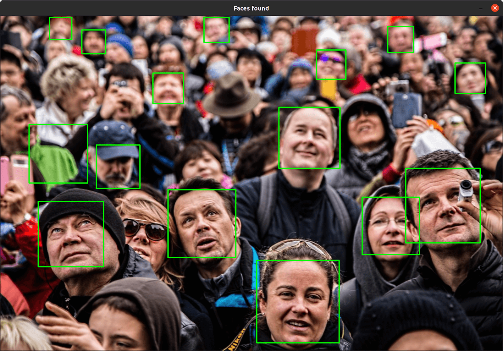 How to do Face Detection using OpenCV