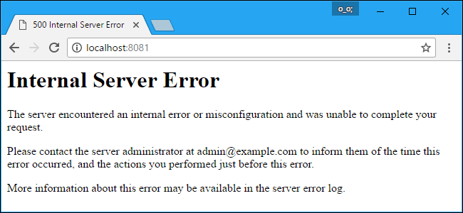 Error 500 (Internal Server Error)