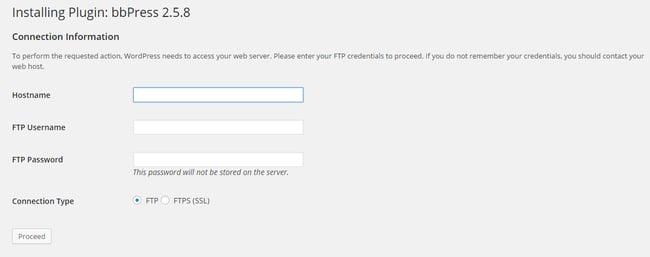 Connect to a SFTP client