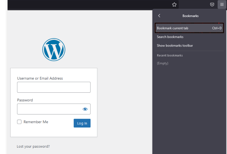 Final: How to login into your WordPress admin