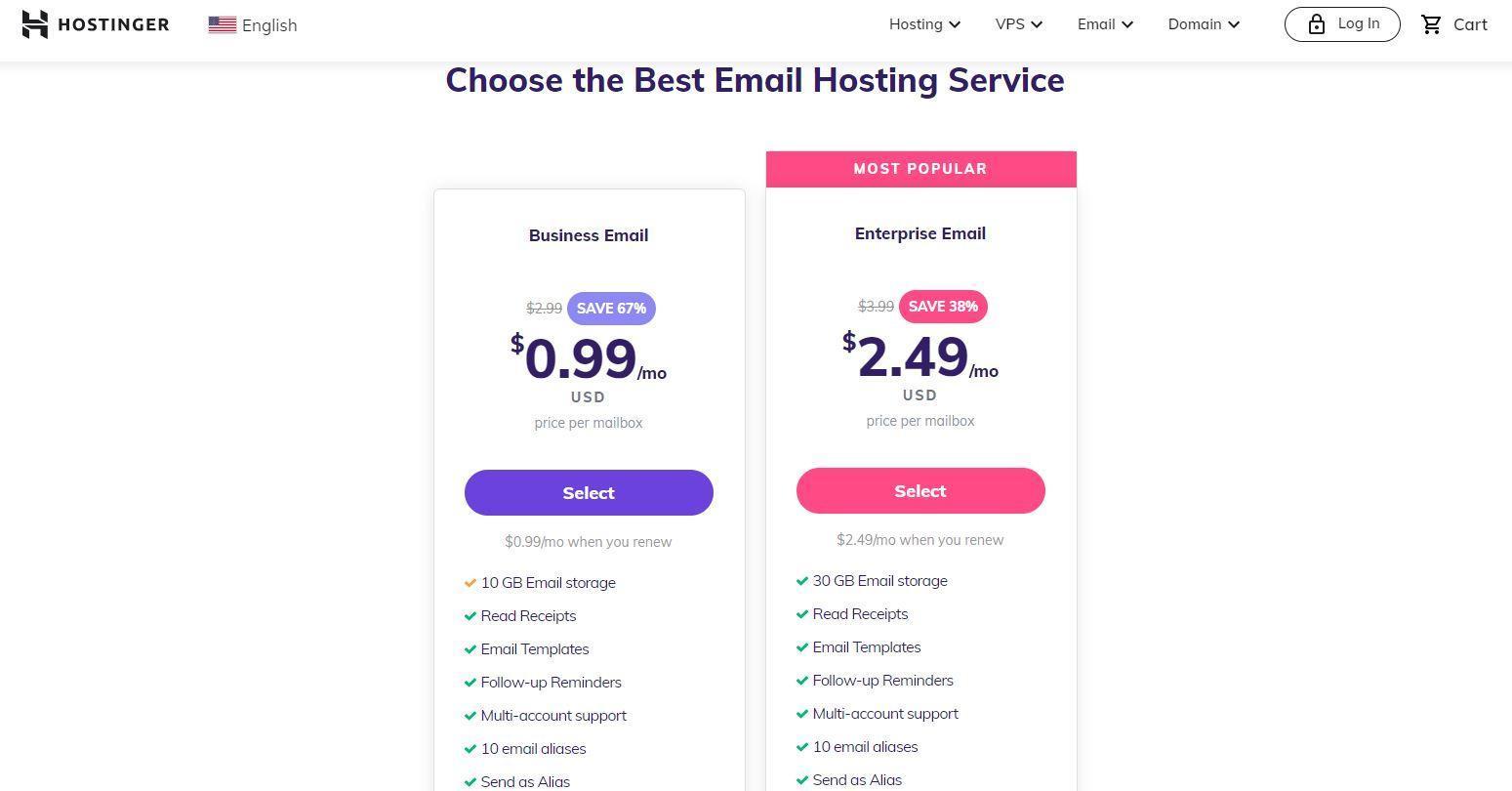 Final: 10 Best Cheap Email Hosting Providers Of 2022 | HostAdvice