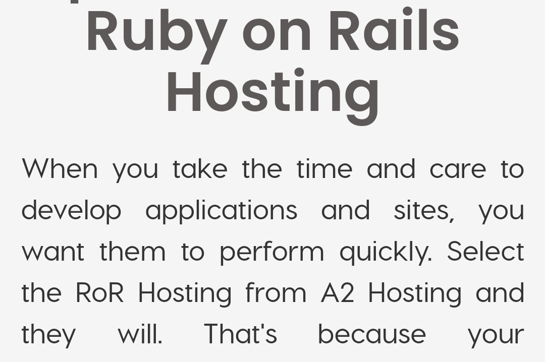 Final: Best Ruby on Rails Hosting Providers of 2022