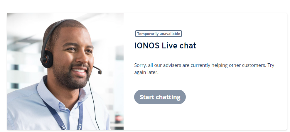 Ionos customer service