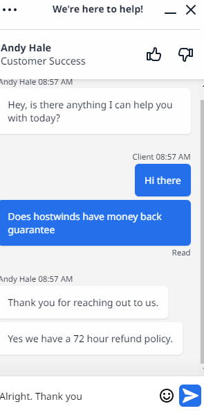 Final: Hostwinds brand review