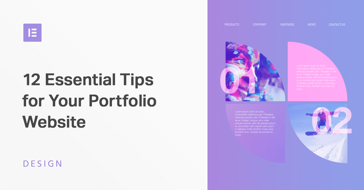 Final: portfolio website examples