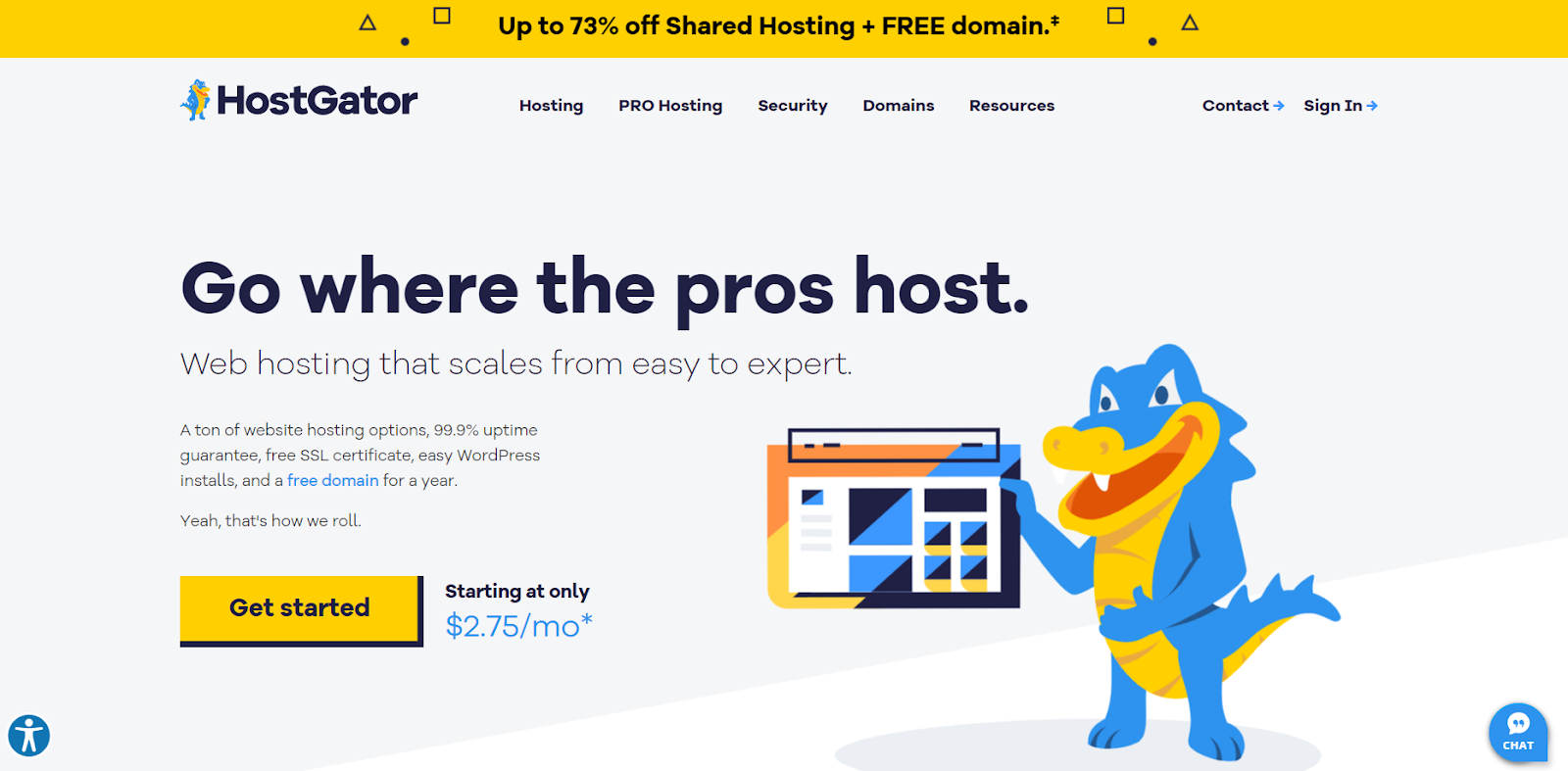 HostGator enables beginners to easily become experts with its highly scalable and easy-to-use hosting services.