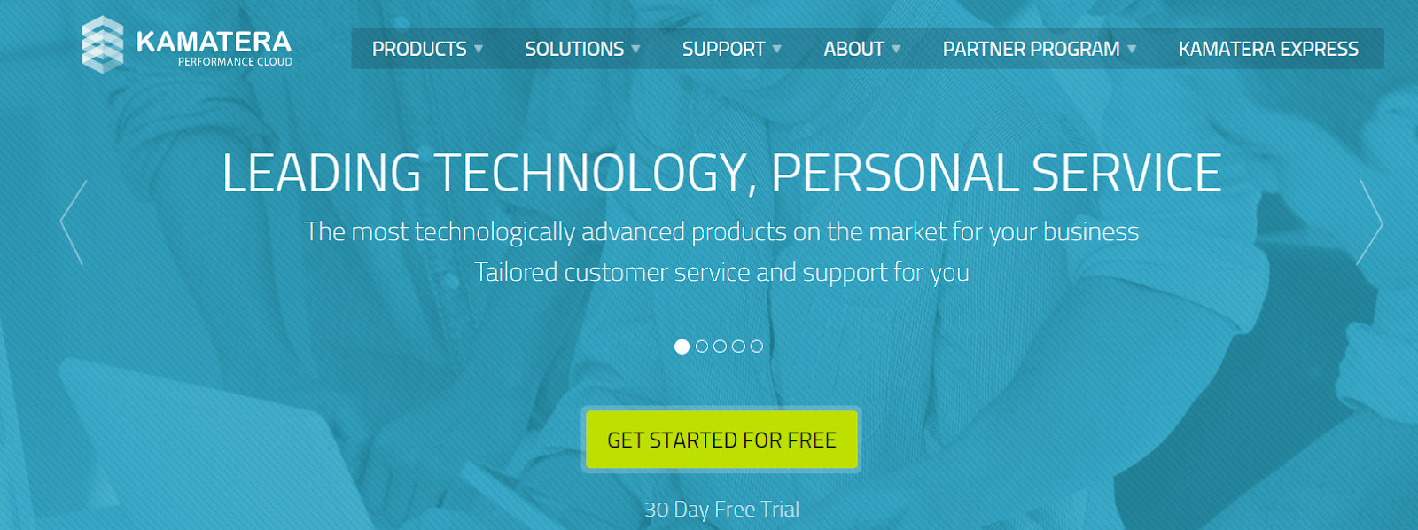 Kamatera uses the latest tech across all plans, provides expert 24/7 customer support, and has a 30-day free trial.