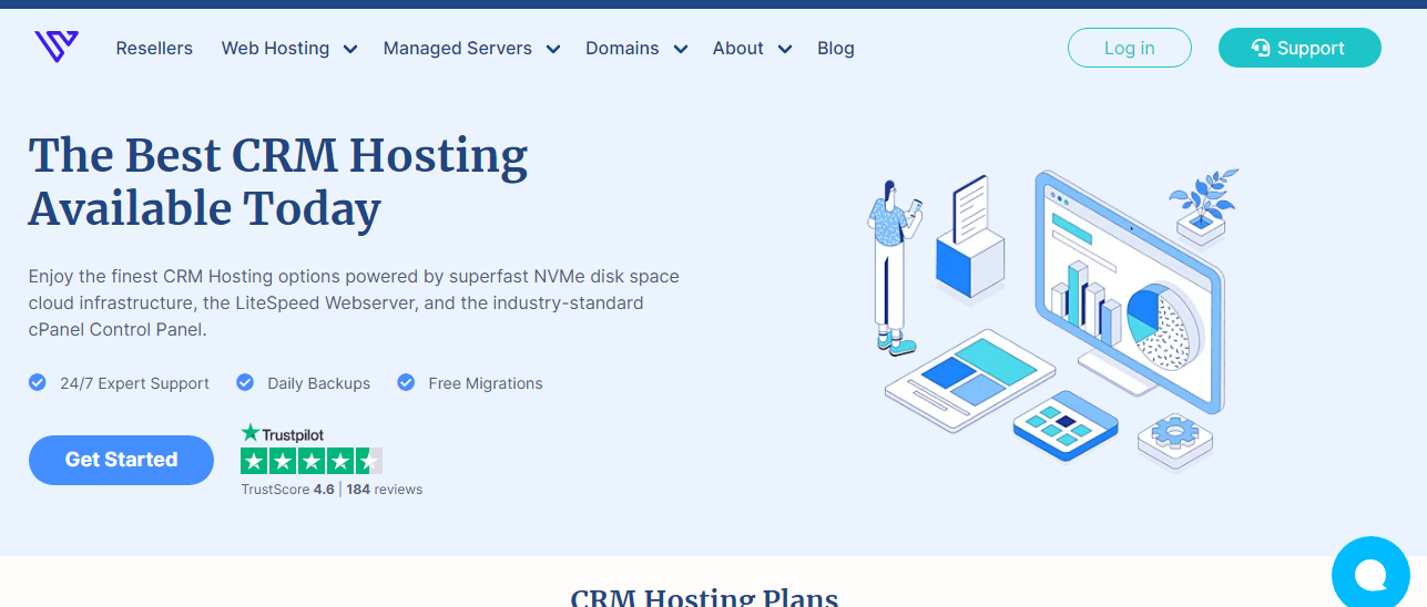 Final: Best CRM Hosting Providers in 2023 | HostAdvice