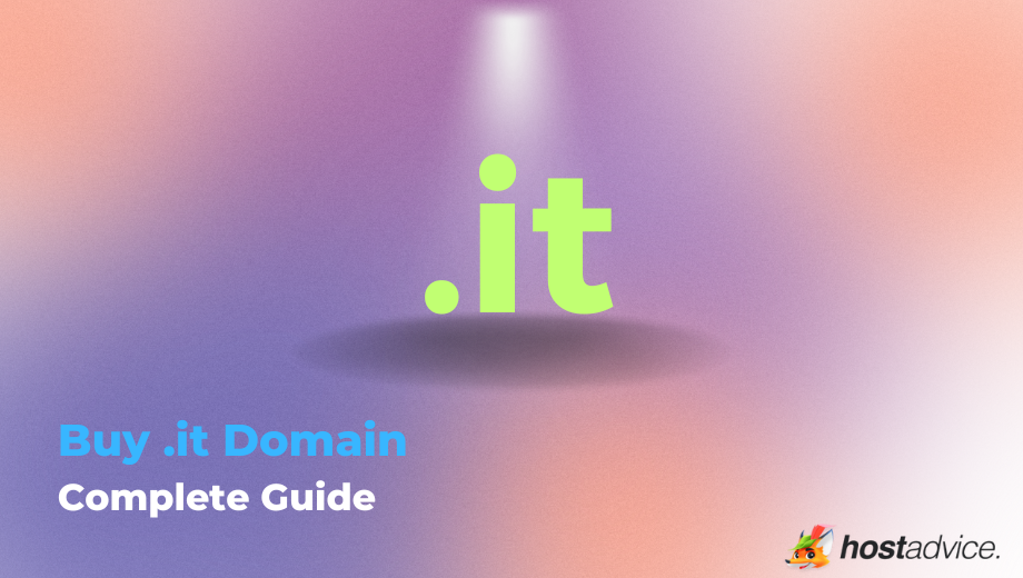 Buy .it Domain Complete Guide 2024 blog image