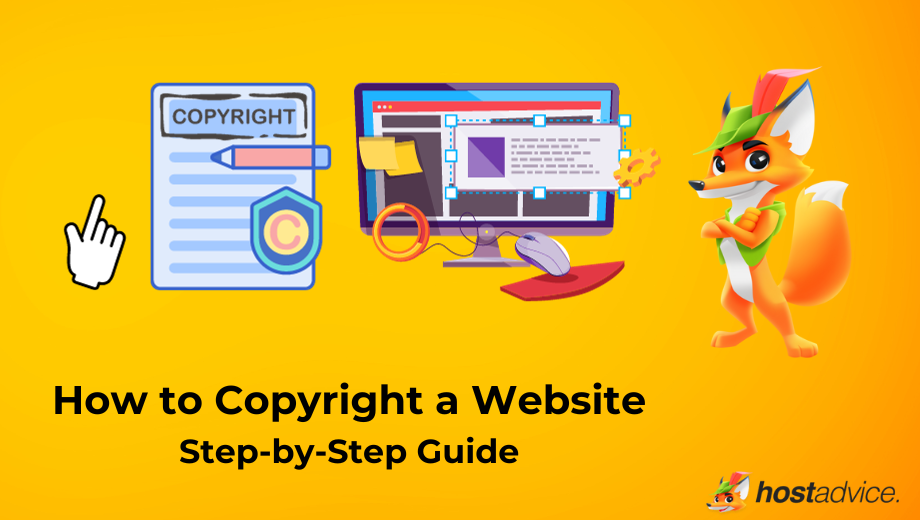 How to Copyright a Website blog image