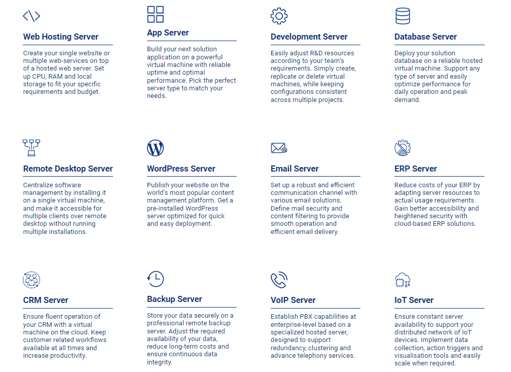 Kamatera use cases.