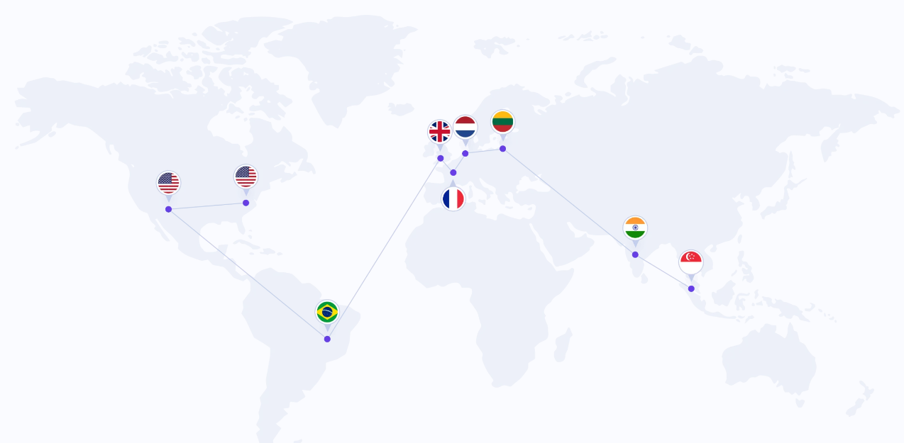 Hostingerâ€™s data centers.