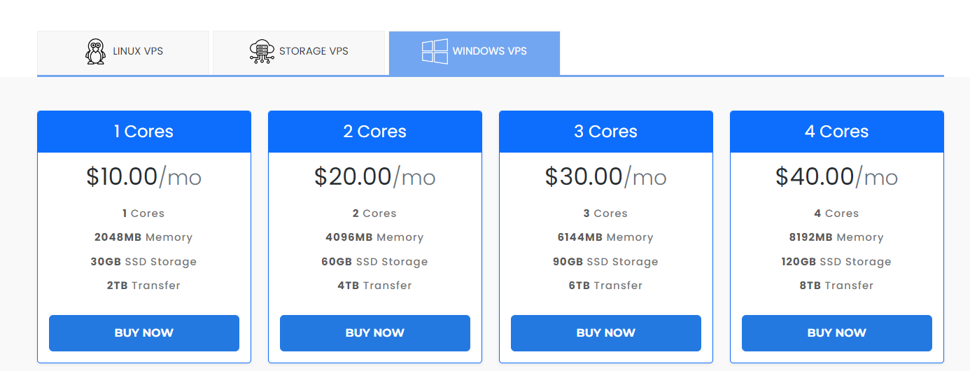 Final: Singapore Windows VPS