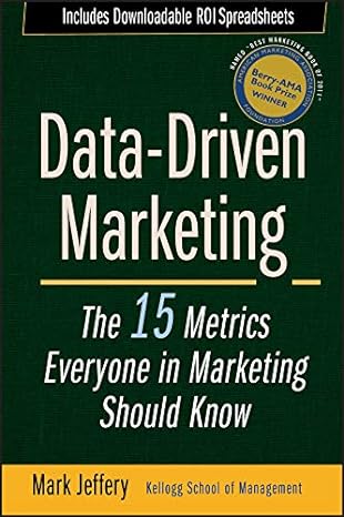 Data-Driven Marketing by Mark Jeffery