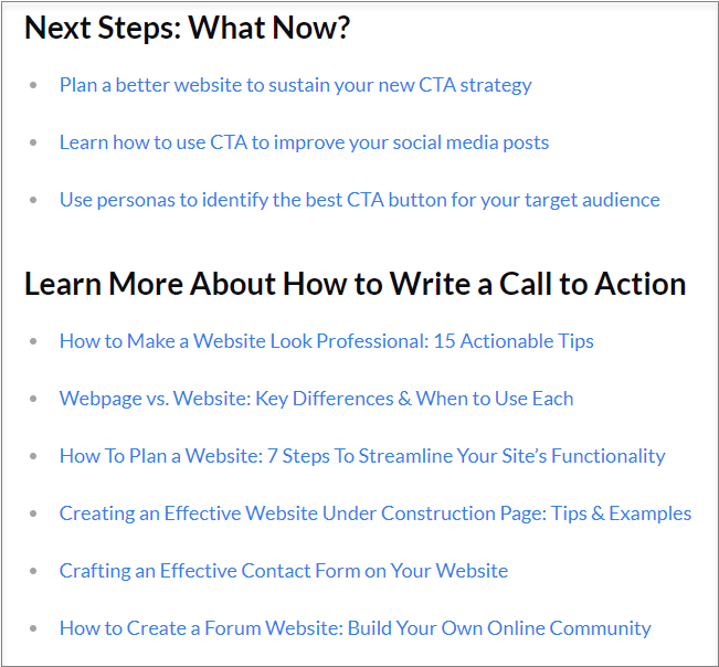 CTA example