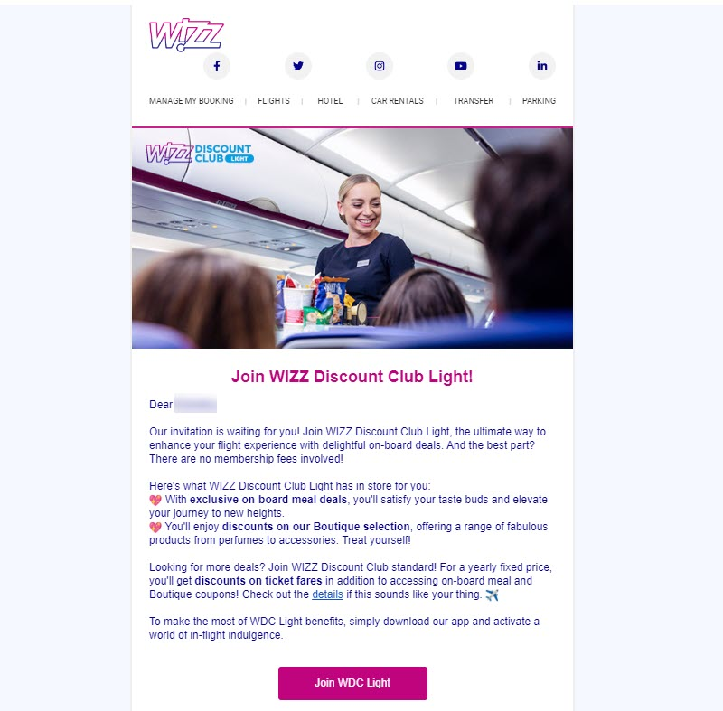 Discount Club by Wizzair