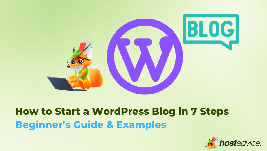 How to Start a wordpress blog