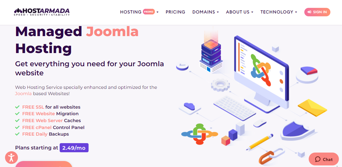 Managed Joomla Hosting