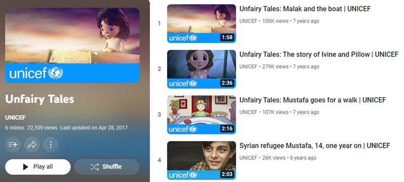 UNICEF's Unfairy Tales