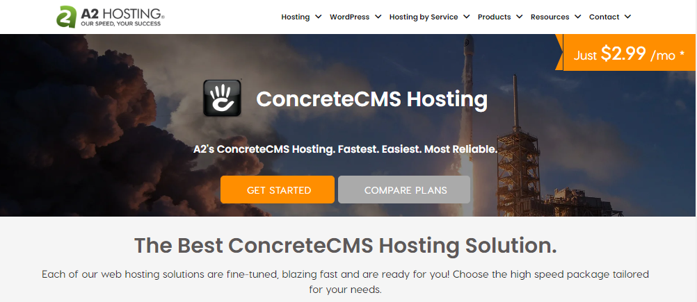 Concrete5 Hosting