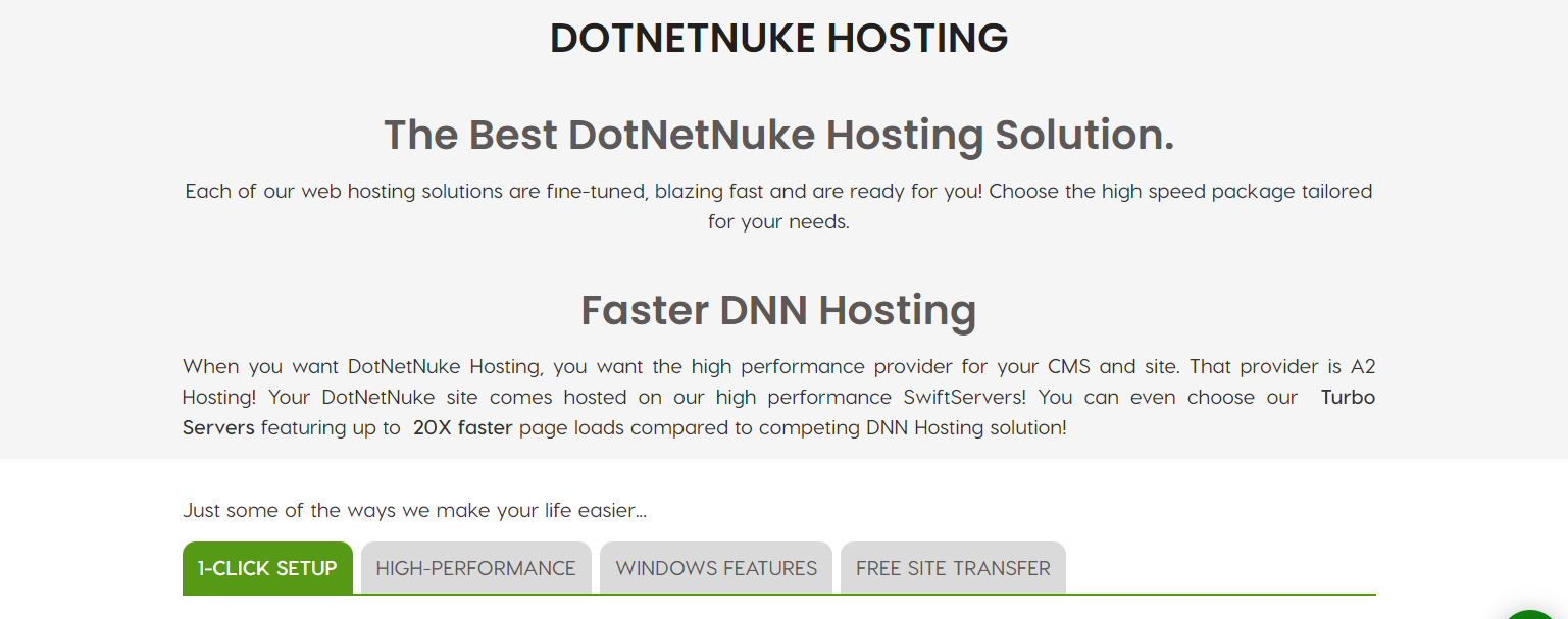 DotNetNuke Hosting