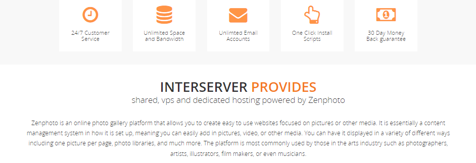 Zenphoto Hosting